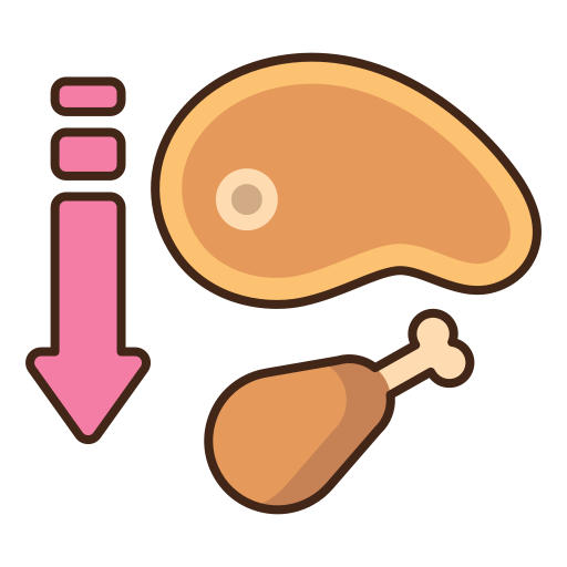 Meat reducer icon